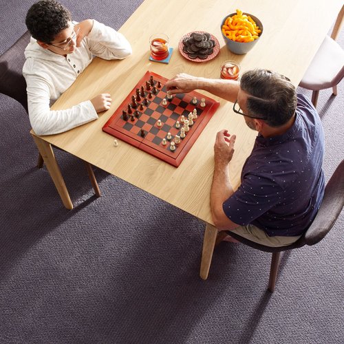 two men playing chess