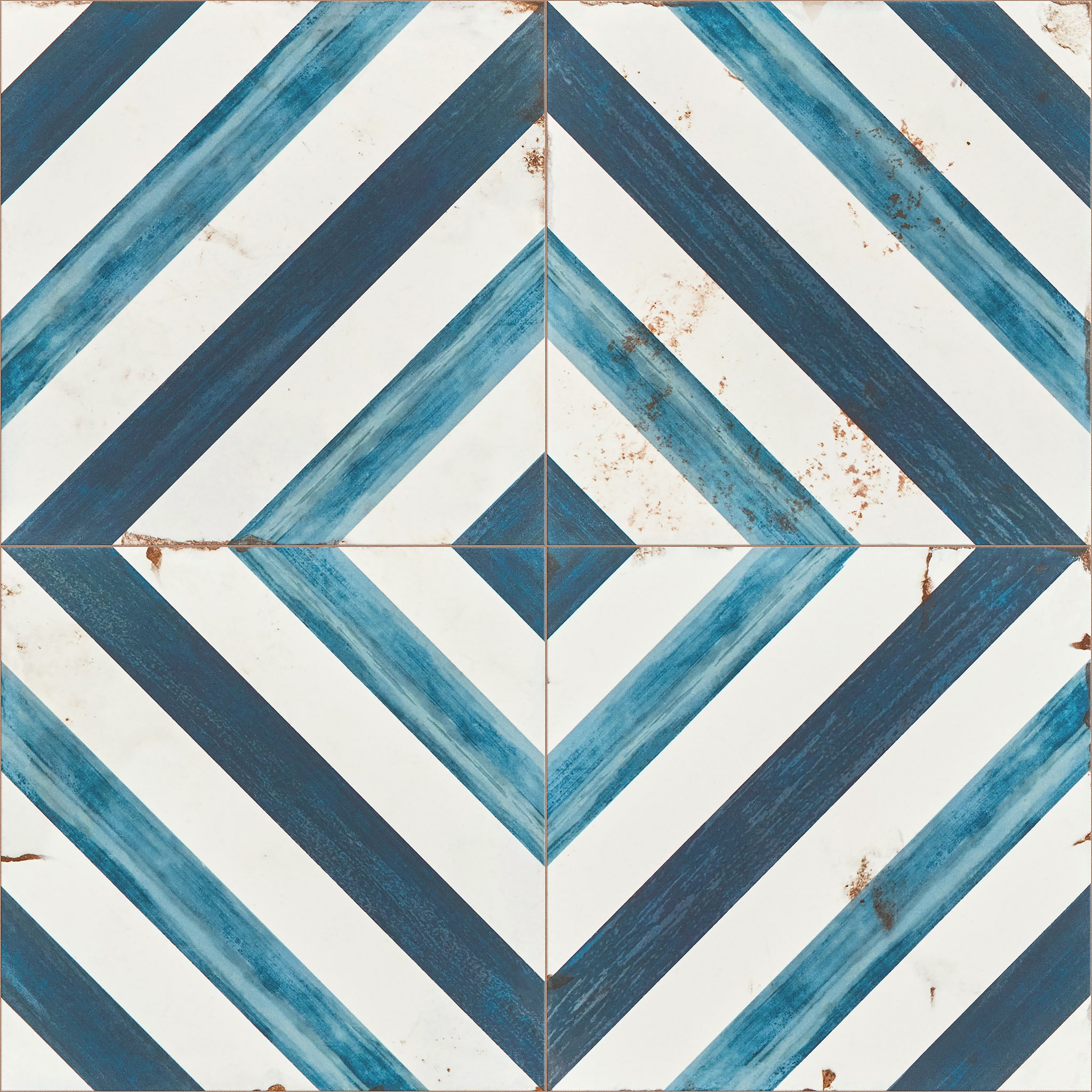 tile with striped pattern