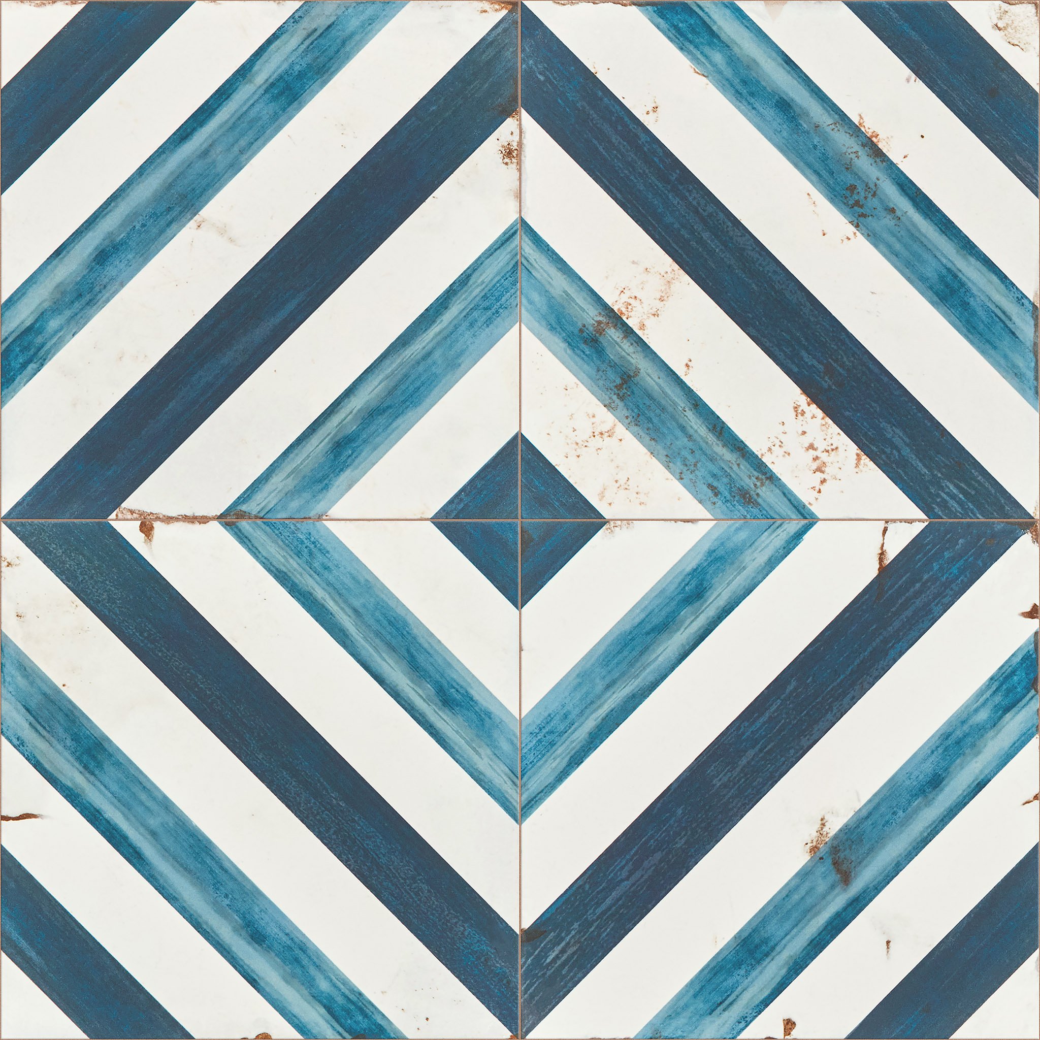 tile with striped pattern